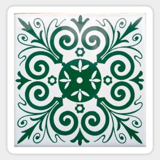 Traditional Portuguese glazed tiles Sticker